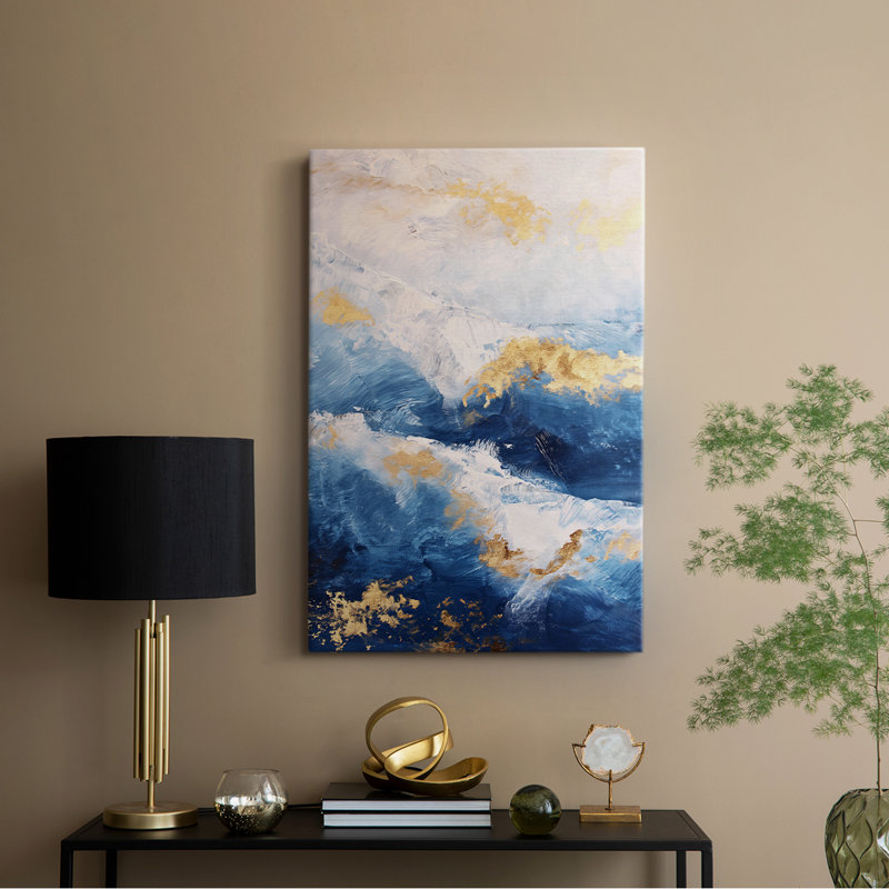 Brayden Studio® ABSTRACT Series CDXV -Premium Gallery Wrapped